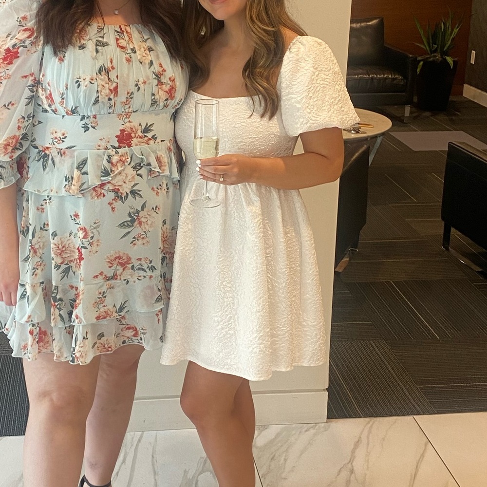 White dress